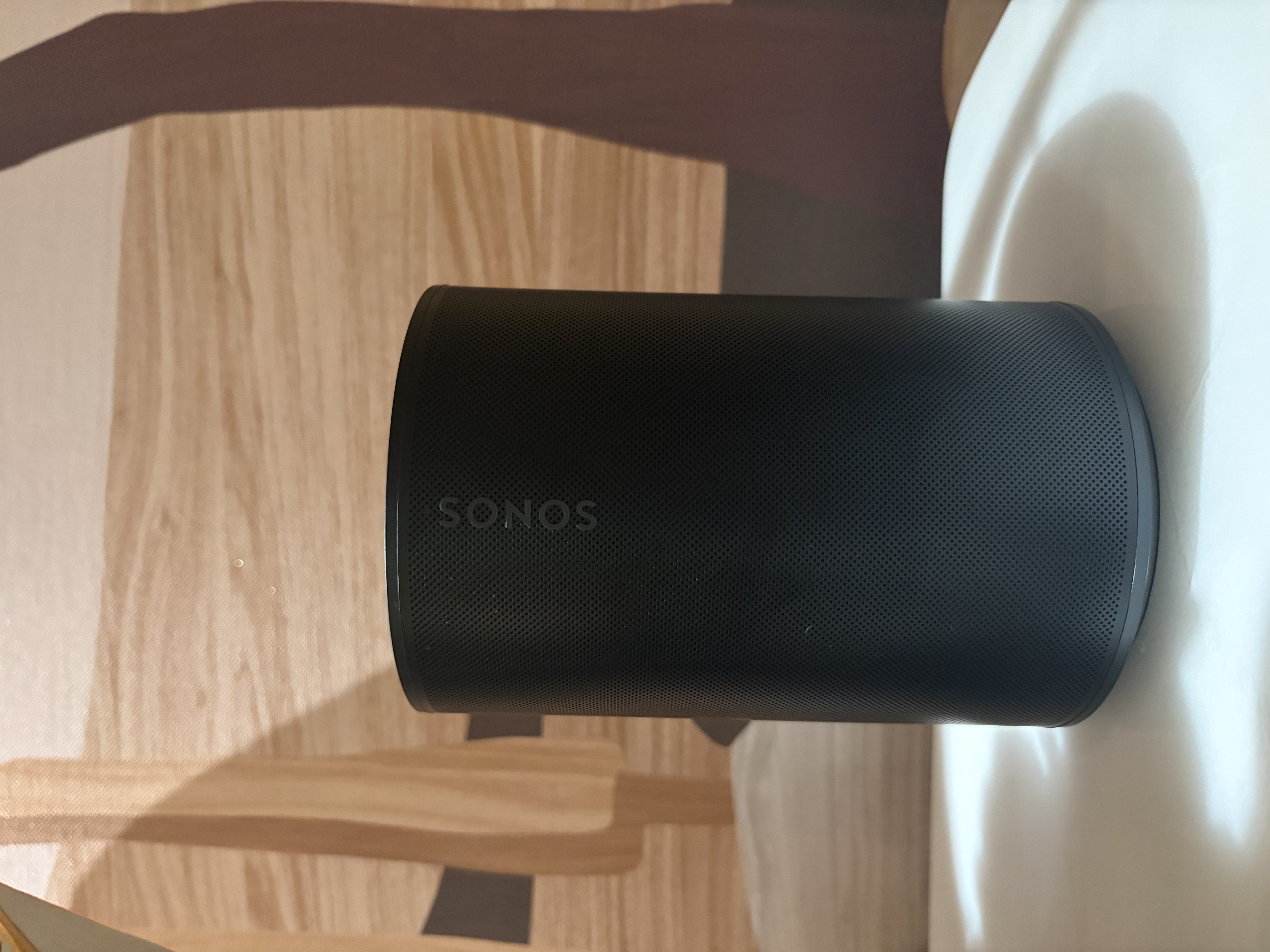 SONOS Era100 WIFI无线蓝牙音箱环绕可组合家庭影院 迷你音响 One升级版 家用桌面客厅 黑色 实拍图