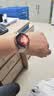 华为HUAWEI WATCH 5 42mm高端款烁金色904L不锈钢表壳星云杏素皮复合表带eSIM通话手表 实拍图