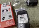 双杰682墨盒适用惠普1200打印机墨盒 dj2775 2776 6400 1216 6478 6078 2775 2779 4175墨水 682墨盒 可加墨 实拍图