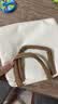 希乐扣保温袋带饭盒收纳袋 出游野餐袋饭盒学生餐包便当包白咖手提包 实拍图