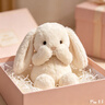 Jellycat害羞乳白色邦尼兔动物毛绒玩偶安抚玩偶娃娃送礼生日礼物 害羞胭脂粉色邦尼兔 Medium 实拍图