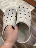 斯凯奇（Skechers）洞洞鞋男士软弹泡泡鞋软底包头凉鞋拖鞋防滑沙滩鞋 实拍图