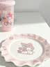 满朝佳（MANCHAOJIA）三丽鸥好看的漂亮陶瓷盘子家用可爱hellokitty餐具水果餐盘碟子 实拍图