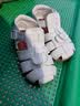 卡特兔儿童凉鞋男童夏季童鞋宝宝学步鞋幼儿凉鞋女宝公主鞋婴童洞洞鞋子 白色-有吊坠 23 内长14.0cm 脚长13.0-13.5 实拍图