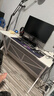 奥伦福特  电脑桌台式家用电竞游戏桌办公书桌简约书房写字桌子 简约白碳纤纹单桌-120*60 升级款电竞桌 实拍图