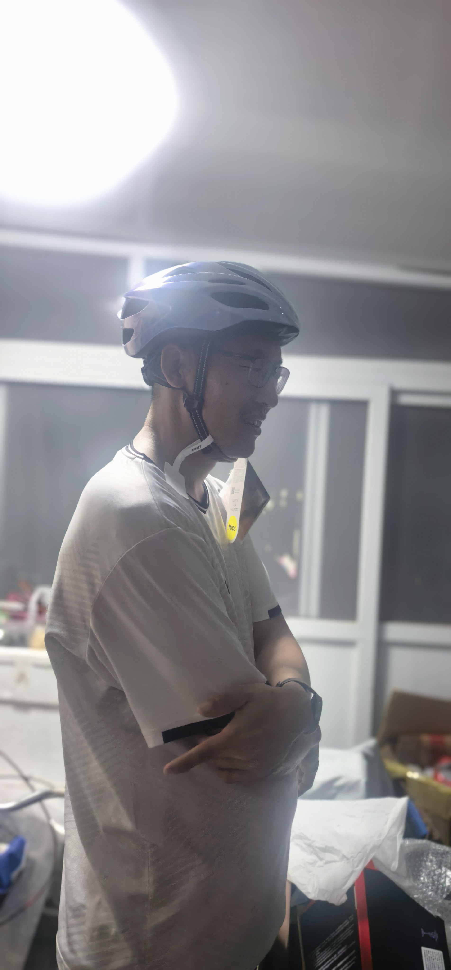 PMT亚洲版MIPS防撞骑行头盔自行车气动安全帽公路山地车男女装备K15 【MIPS】七彩斑斓 | CE+GB双认证 L码 【建议头围57-61cm】男士戴 实拍图