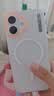 暴走【热销霸榜】适用苹果17promax手机壳iPhone17Promax保护套磁吸柔砂肤感透色轻薄简约撞色硬壳 金 实拍图