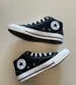 匡威（Converse）莫尔登All Star夏季帆布运动休闲板鞋黑色A00811C A00811C 42 实拍图