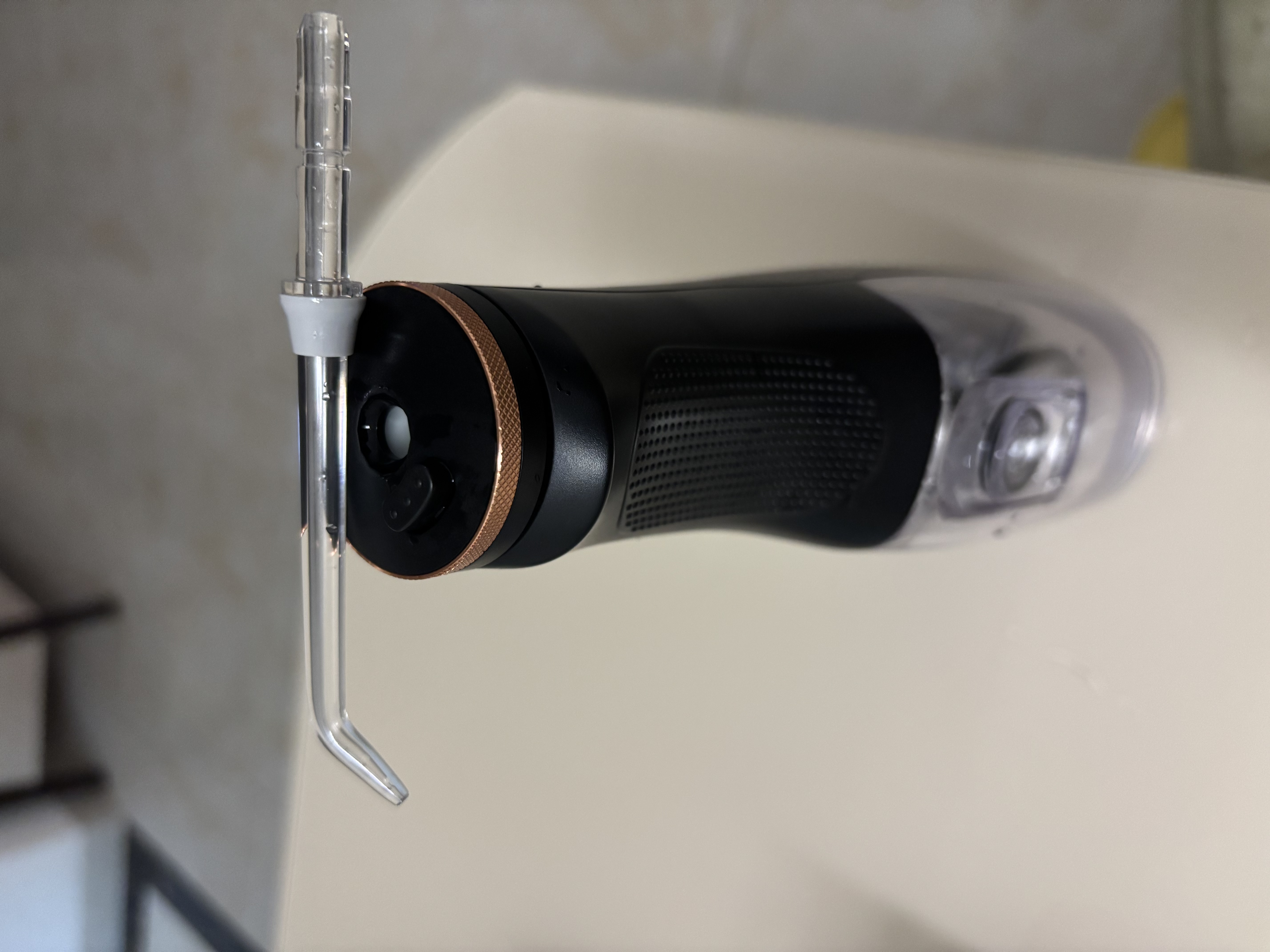 洁碧【专业旗舰】医用级冲牙器GS10PRO夜空黑 便携洗牙器水牙线牙齿冲洗器预防牙结石 生日礼物情侣 实拍图