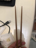 FaSoLa 筷子木筷子加长42CM火锅筷油炸筷防烫防滑捞面筷子33cm筷子 1双装（33cm） 实拍图
