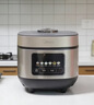 美的（Midea）电饭煲电饭锅4-5人家用5升大容量 炫彩大屏金属机身大火力煮饭锅智能预约微压MB-RE517 实拍图