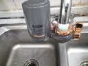 美的（Midea）净水器水龙头过滤器家用自来水滤水器直饮前置过滤器厨房卫生间通用除水垢除余氯双出水可清洗滤芯 一机一芯【可清洗滤芯】 实拍图
