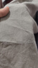 MUJI 女式 汉麻 水洗茧形裙长半身裙女裙子26年夏季女装 BE21EA6S 淡黄色 XL (165/74A) 实拍图