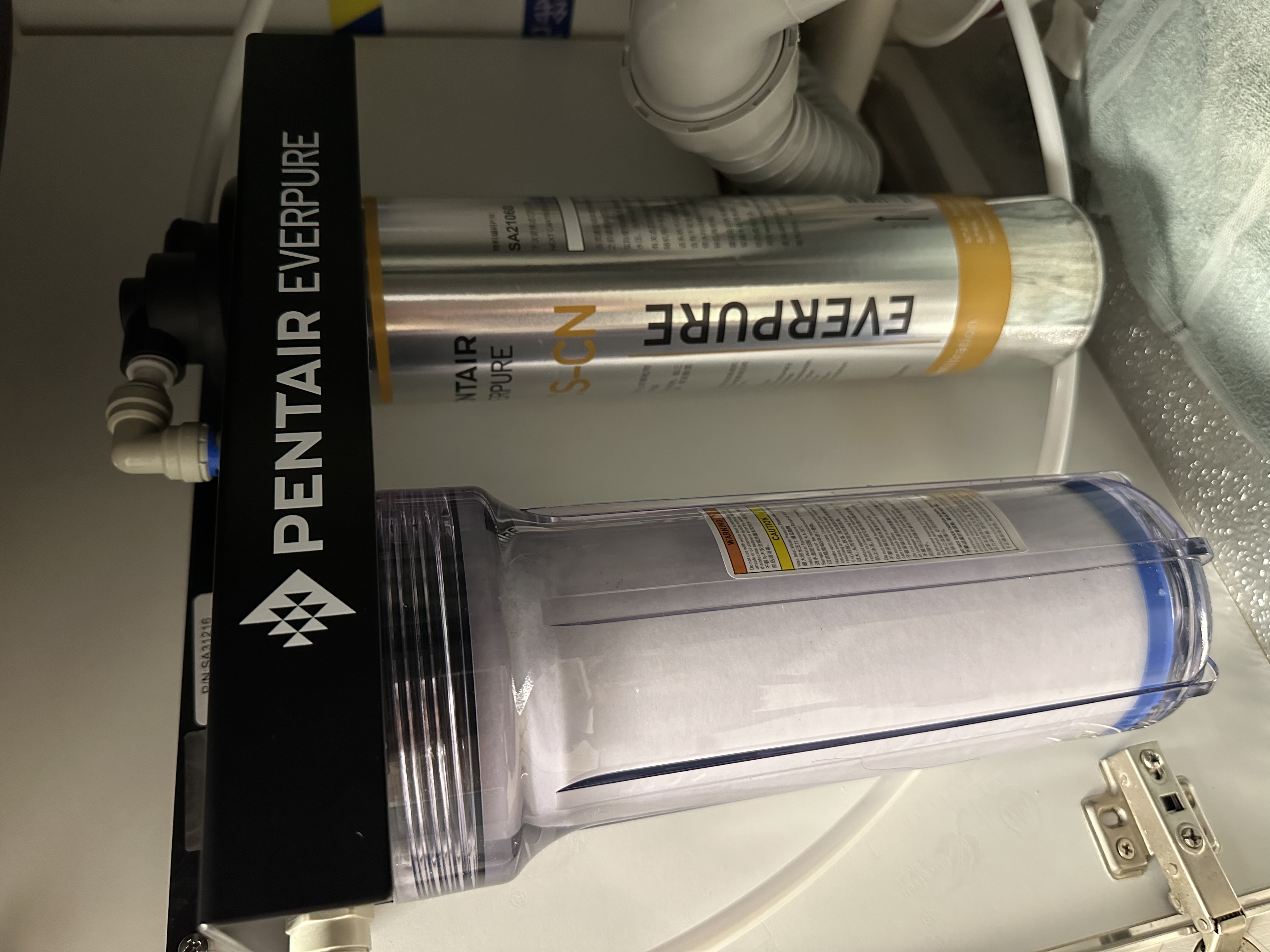爱惠浦（Everpure）家用厨下直饮 长寿命滤芯 大流量0废水 4升/分钟 10000L额定净水量净水器4FCS-CN   实拍图