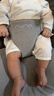 欢喜小熊新生儿连体哈衣春夏季宝宝纯棉护肚爬服0-6个月新生婴儿蝴蝶衣 实拍图