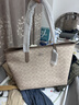 蔻驰（COACH）【品牌直供】女士CITY33大号单肩手提托特包CV976奶茶色通勤礼物 实拍图