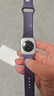 Apple/苹果 Watch S11 智能手表GPS款42毫米银色铝金属表壳雾紫色运动型表带S/M MEUT4CH/B 实拍图