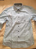 【138两件】【品质好货】帝创者男装衬衫男2022春季新款男士职业商务休闲正装纯色抗皱衬衣长袖衬衫男 CX606浅蓝 M 实拍图