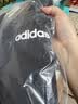adidas简约三条纹跑步运动立领夹克外套男装秋季阿迪达斯官方 黑色/白（推荐选大一码）   M 实拍图