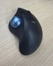 罗技（Logitech）ERGO M575 S 人体工学鼠标 轨迹球鼠标 无线蓝牙双模 办公鼠标 带无线2.4G接收器 石墨黑 实拍图