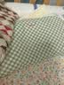 良良婴儿枕头定型枕0-3岁新生儿防偏头睡圆头抑菌儿童枕绿格(单枕套) 实拍图