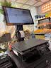京东收银D6 ai智能称重收银一体机D6 水果店带秤 生鲜收款机 PC秤 便利店收银系统 超市打印一体收银秤 新款（ai识物款）单屏收银秤+扫码枪+钱箱 智能收银 实拍图