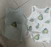 贝瑞加（Babyprints）宝宝背心2件装婴儿无袖上衣纯棉A类坎肩轻薄夏季衣服 绿73 实拍图