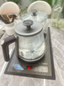 友家铺子（Biooner）全自动上水电热水壶 茶台烧水壶家用办公一体机茶桌茶几嵌入式茶具电茶炉套装 1L 钛灰色双上水-消毒款（37*20cm） 实拍图