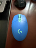罗技（G）G304 /G304X无线电竞游戏鼠标轻质便携 三角洲FPS无畏契约打瓦必备  G304蓝色 实拍图