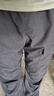 JEEP SPIRIT吉普纯棉休闲裤男春夏季宽松直筒裤子男工装阔腿裤 灰色 2XL 实拍图