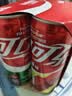 可口可乐（Coca-Cola）碳酸汽水摩登罐饮料330ml*6罐 实拍图