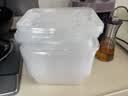 美丽雅 一次性饭盒方形1000ml*20套 外卖打包野餐盒加厚带盖塑料可微波 实拍图