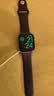 Apple/苹果 Watch S11 智能手表GPS款46毫米银色铝金属表壳雾紫色运动型表带S/M MEVW4CH/B 实拍图