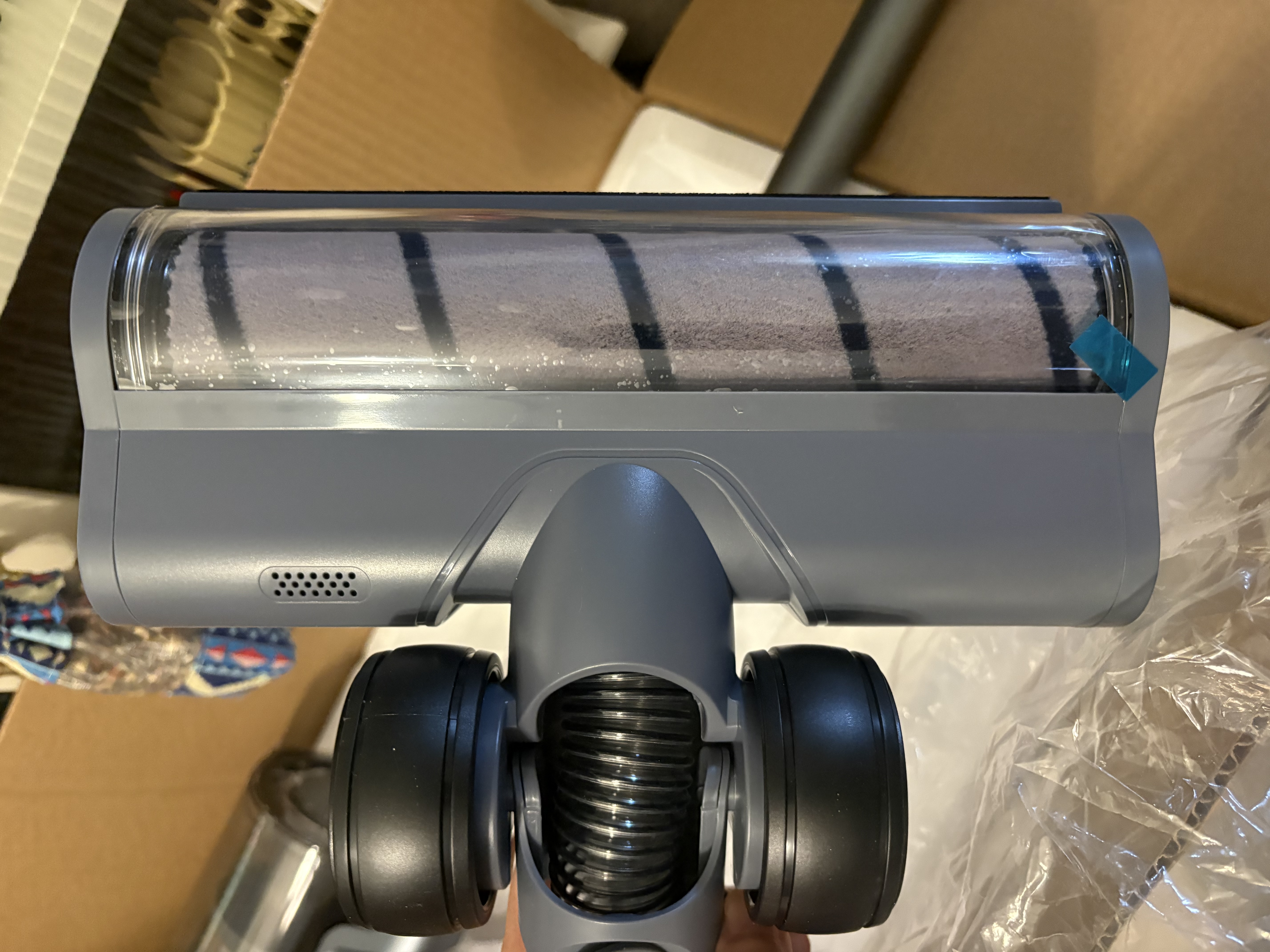 松下（Panasonic）【除尘神器】无线吸尘器家用大吸力手持绿光照显尘吸猫毛除尘四重过滤MC-A33H【双电池包长续航】 实拍图