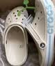 卡骆驰（CROCS）贝雅卡骆班洞洞鞋轻便耐磨一脚蹬休闲鞋女鞋时尚沙滩鞋|205089 冬日白/彩色-1LI 36 /37(220mm) 实拍图