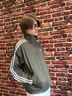 adidas复古风休闲梭织立领夹克外套男女秋季阿迪达斯官方三叶草   岩层橄榄绿   L 实拍图