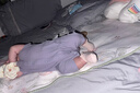 babylove婴儿连体衣夏季莫代尔轻薄透气男女宝宝哈衣爬服短袖家居衣服夏装 实拍图