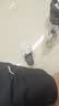 森馬（senma）森马洞洞鞋男士夏季外穿包头凉鞋防滑沙滩凉拖 白黑 42-43 实拍图