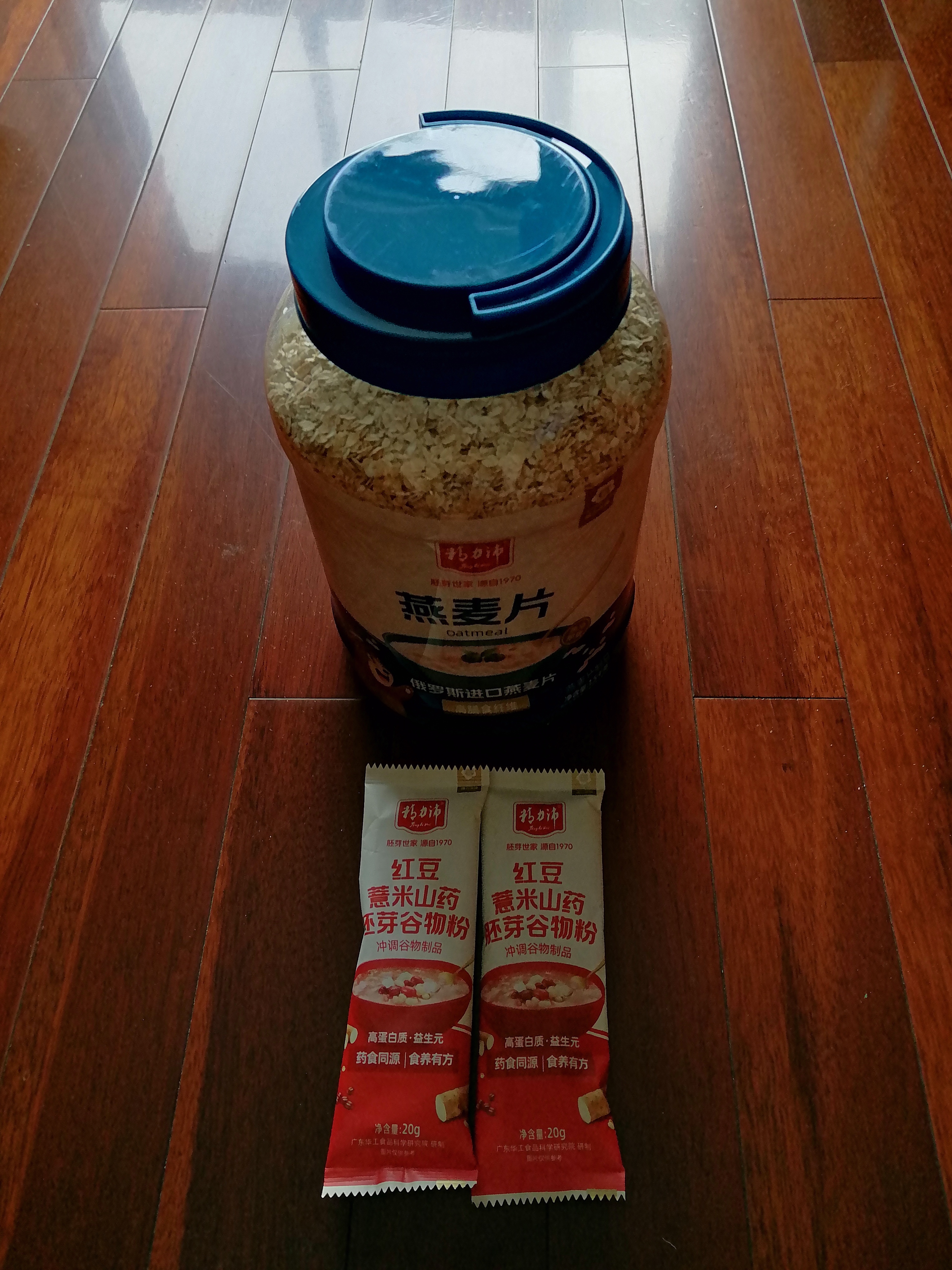 精力沛燕麦片1500g/罐 纯谷物即食冲泡高纤蛋白营养早餐俄罗斯进口原料 实拍图