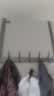 摩尚门后挂钩挂衣架卧室门上免打孔无痕门背式收纳置物衣服挂架衣帽钩 枪灰-7钩臂长40cm 实拍图