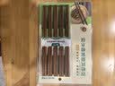 双枪天然抗菌镰叶相思木筷子 家用无漆无蜡 中式实木筷子餐具10双装 实拍图