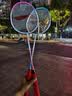 李宁（LI-NING）李宁羽毛球拍雷霆9碳复合对拍碳素中杆初学者已拉线送球手胶 实拍图