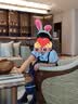 迪士尼（Disney）疯狂动物城cosplay开学季中秋节兔子耳朵女童短袖连衣裙 120 CM 实拍图