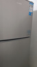 志高（CHIGO）双门冰箱108升两门宿舍租房小户型家用冷藏冷冻小冰箱 节能低噪 BCD-108A148D 以旧换新 实拍图