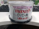 麦克赛尔（Maxell）DVD-R光盘 刻录盘 光碟 空白光盘 16速4.7G 影音系列桶装50片专供 实拍图