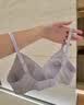 优衣库无钢圈文胸/软支撑女装弹嘟嘟柔托BRA479194 482667 479194/61水蓝色 S 推荐A65 B65 C65 A70 实拍图