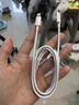 小米苹果数据线100cmPD快充版充电线MFi认证通用iPhoneXsMax/XR/12/13 Type-C to Lightning转接头线   实拍图