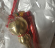 缤越黄铜葫芦摆件开口葫芦挂件带朱砂客厅玄关办公室装饰品约14厘米高 实拍图