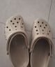 CROCS卡骆驰洞洞鞋贝雅洞洞鞋轻便运动鞋耐磨一脚蹬拖鞋休闲鞋|10126 卵石色-2V3(含智必星) 41 /42(260mm) 实拍图
