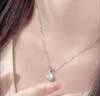 唯一（Winy）一克拉莫桑石999足银项链女款2026新款老婆生日礼物送女朋友老婆 实拍图